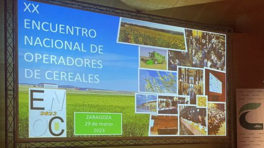 Preasentación de ENOC, el encuentro cerealista celebrado en Zaragoza en 2023